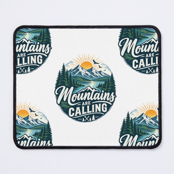 Item preview, Mountains Are Calling Vintage Adventure designed and sold by TheJimmyHughes.