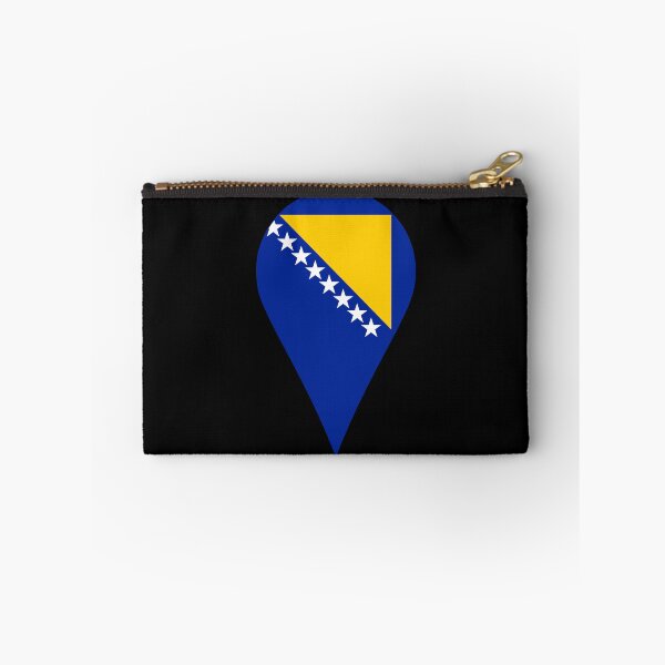 Item preview, Bosnia and Herzegovina Flag Location Pin Map Marker  designed and sold by NTGUILTY.