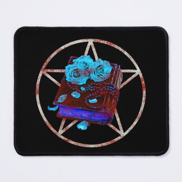 Item preview, Star pentagram with closed herbal book designed and sold by Kirei-Lily.