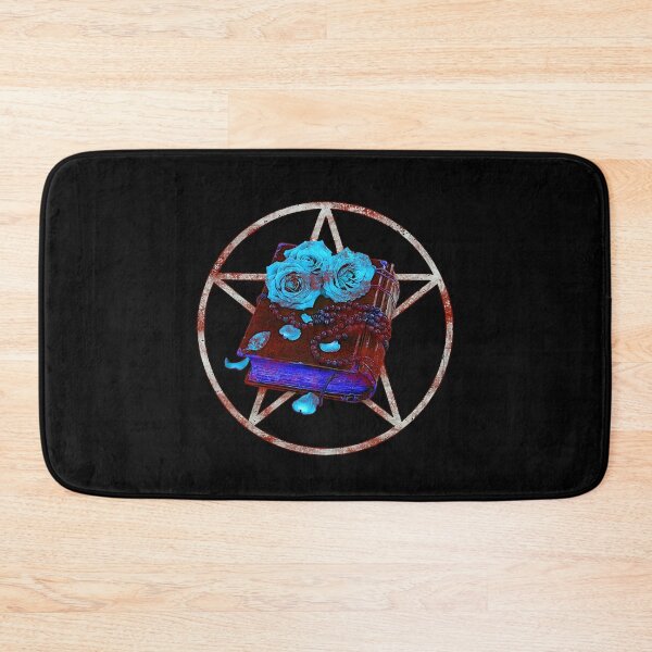 Item preview, Star pentagram with closed herbal book designed and sold by Kirei-Lily.