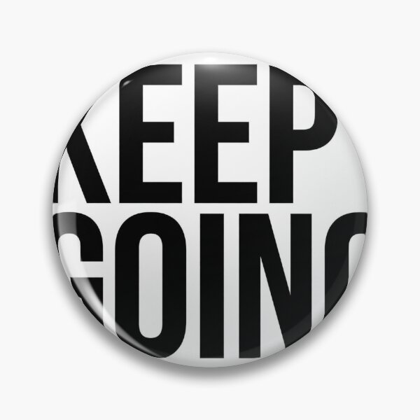 Item preview, keep Going | Minimal Motivation Quote T-Shirt designed and sold by Softlife by Harvir.