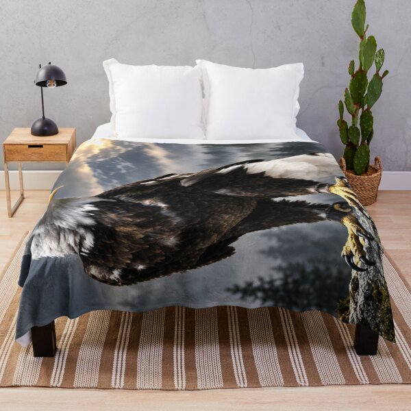 Item preview, Majestic Bald Eagle in the Misty Mountains designed and sold by Kimberly Palmer.