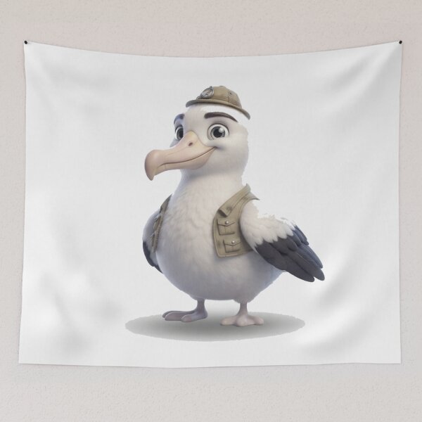 Item preview, Adventurer Bird Character Tee | Triple Vertex designed and sold by TripleVertex-1.