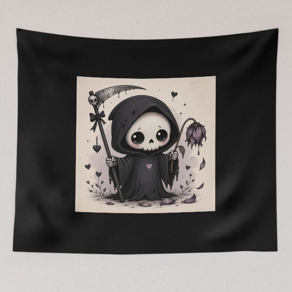Item preview, Sad Chibi Pastel Goth Graphic designed and sold by Porculation452.