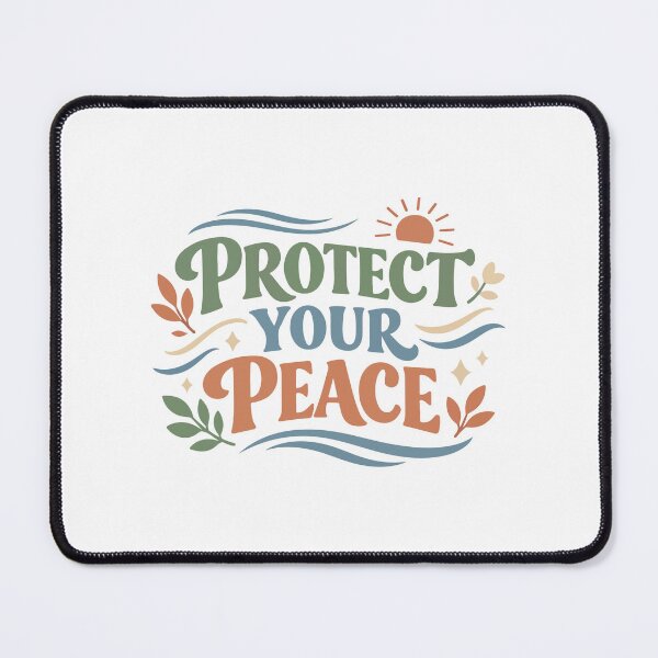 Item preview, Protect Your Peace Motivational Gift designed and sold by stylishdzign.