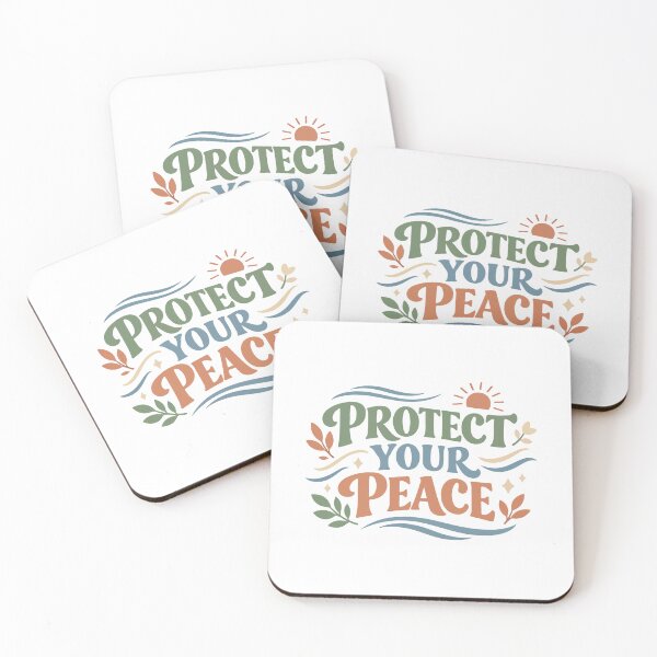 Item preview, Protect Your Peace Motivational Gift  designed and sold by stylishdzign.