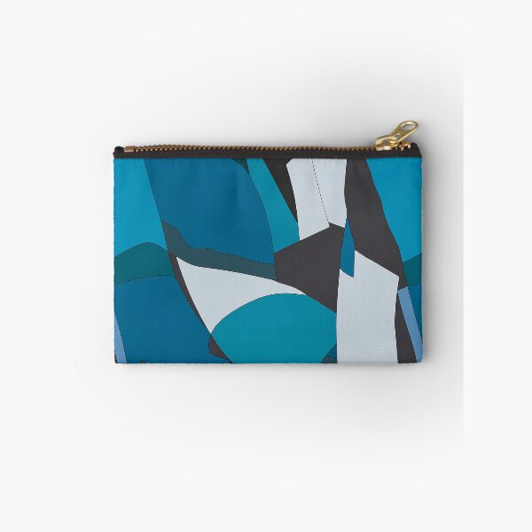 Item preview, Blue Teal Mid Century Abstract Pattern designed and sold by Aniko Tulipan.