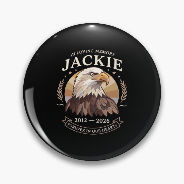 Item preview, In Loving Memory Jackie 2012-2026 Bald Eagle Memorial Tribute designed and sold by ostenlee.