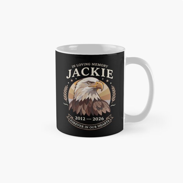 Item preview, In Loving Memory Jackie 2012-2026 Bald Eagle Memorial Tribute designed and sold by ostenlee.