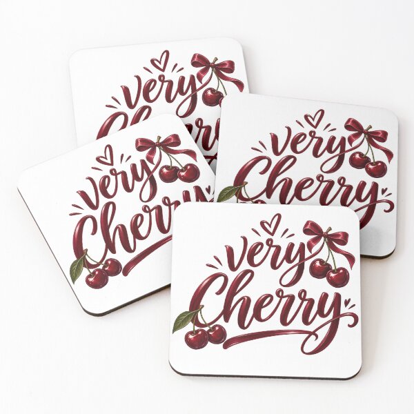 Item preview, Very Cherry – Sweet, Shiny and Slightly Dangerous designed and sold by OneStepFromArt.