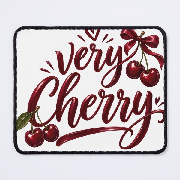 Item preview, Very Cherry – Sweet, Shiny and Slightly Dangerous designed and sold by OneStepFromArt.