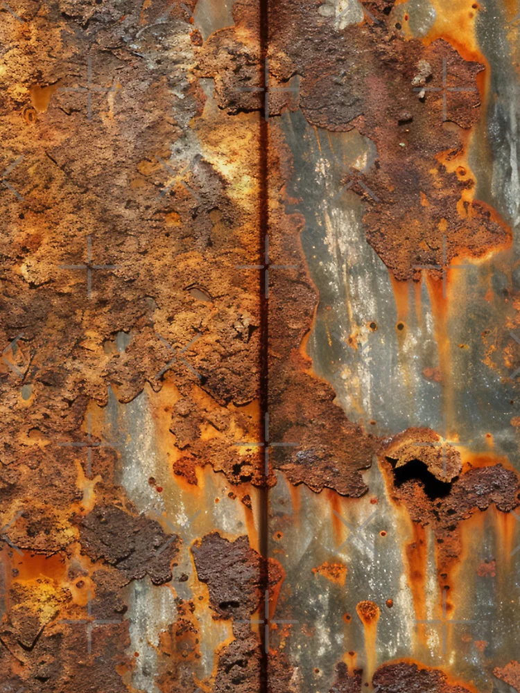 Thumbnail 4 of 4, iPhone Case, Metal Rust designed and sold by Surprised Hen.