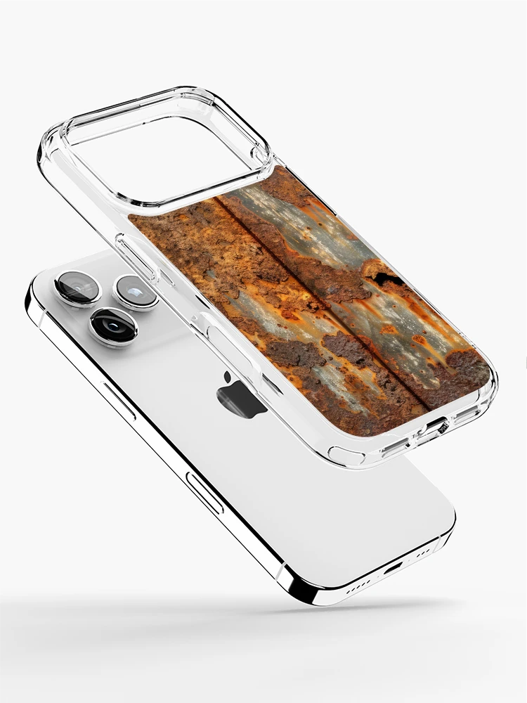 Thumbnail 2 of 5, iPhone Case, Metal Rust designed and sold by Surprised Hen.