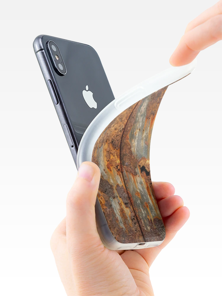 Thumbnail 4 of 5, iPhone Case, Metal Rust designed and sold by Surprised Hen.