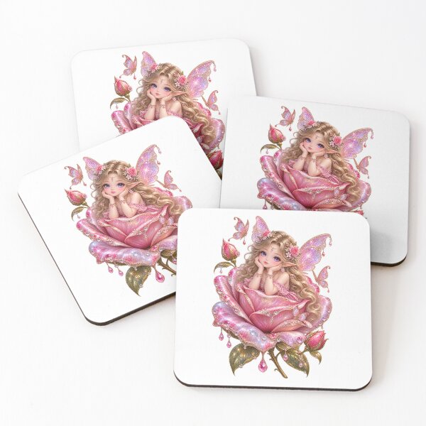 Item preview, Crystal Rose Fairy – Magical Fantasy Flower designed and sold by ShokranDesign1.