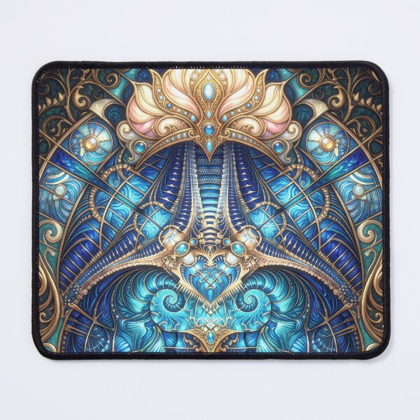 Item preview, Abstract Fractal with Floral Crown designed and sold by Frackxion.