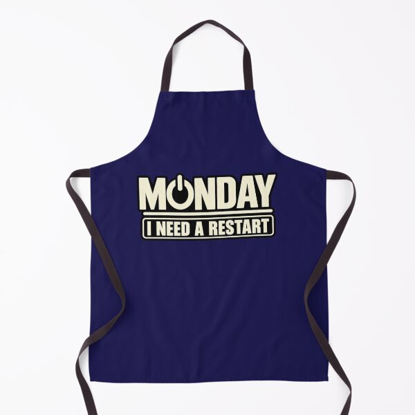 Item preview, Monday I Need A Restart Funny Work Burnout Tech Humor designed and sold by KerOo1.