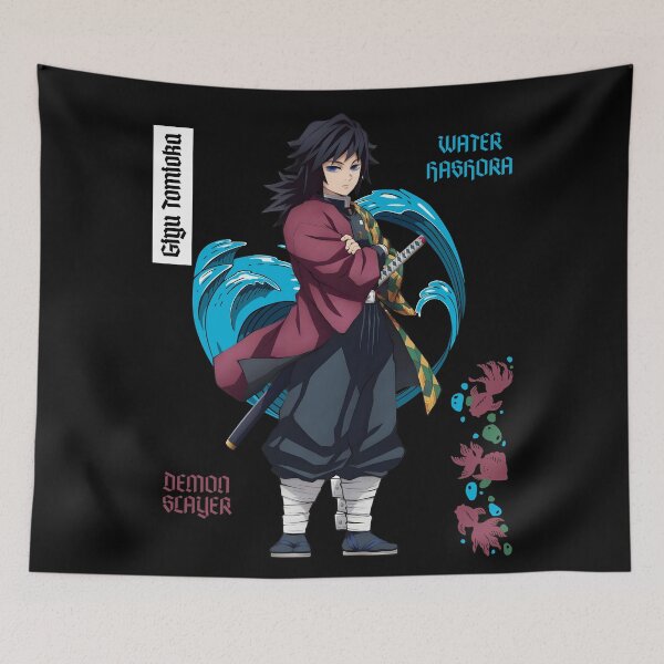 Item preview, Water Hashira – Giyu Tomioka designed and sold by Anime2Cartoon.