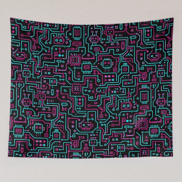 Item preview, Abstract Tech Circuitry designed and sold by Thai Vibe Studio.