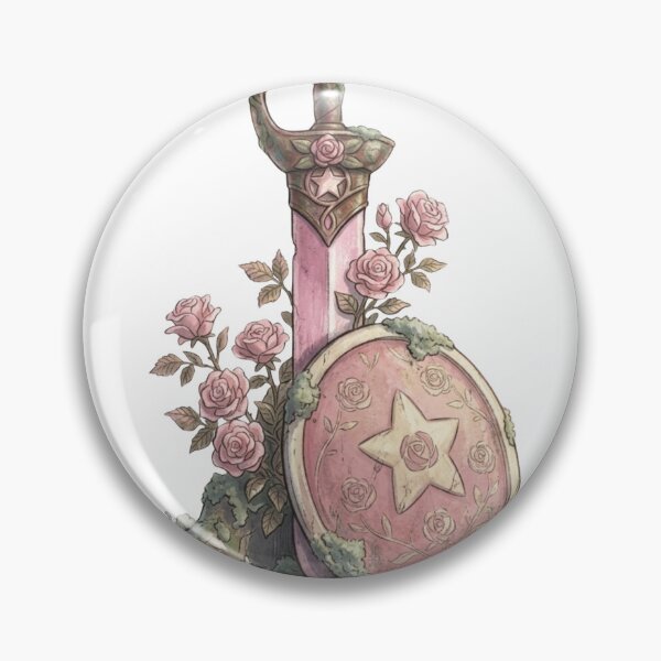 Item preview, Rose Quartz's Legacy: Lost Sword and Shield (Steven Universe Nostalgia Art) designed and sold by 0Zetgest.