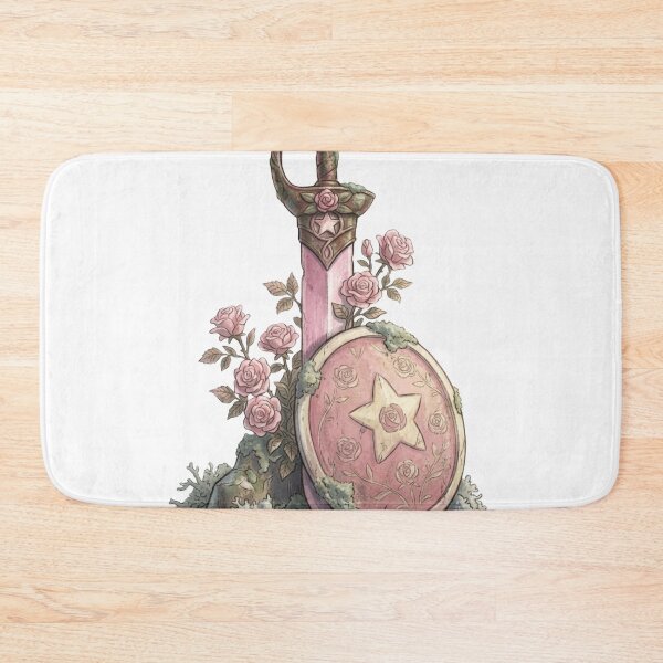 Item preview, Rose Quartz's Legacy: Lost Sword and Shield (Steven Universe Nostalgia Art) designed and sold by 0Zetgest.