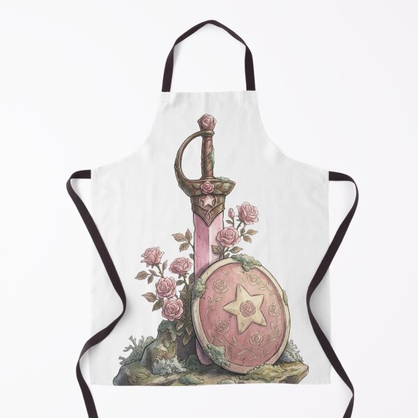 Item preview, Rose Quartz's Legacy: Lost Sword and Shield (Steven Universe Nostalgia Art) designed and sold by 0Zetgest.