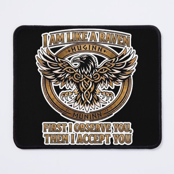 Item preview, I AM LIKE A RAVEN designed and sold by Warrior’s Path.