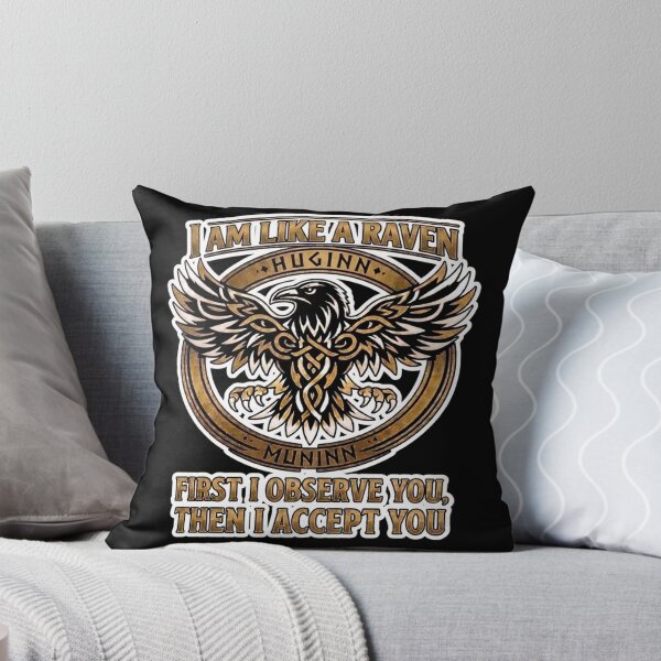 Item preview, I AM LIKE A RAVEN designed and sold by Warrior’s Path.