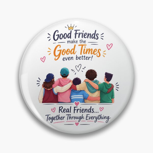 Item preview, Good Friends Make Good Times Better – Friendship Quote designed and sold by itxelaraStudio.