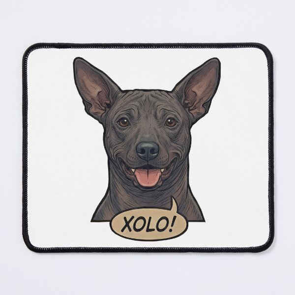 Item preview, Xolo Retro Vintage Comic Art – Cute Aztec Xoloitzcuintli designed and sold by Pfotenfaden.