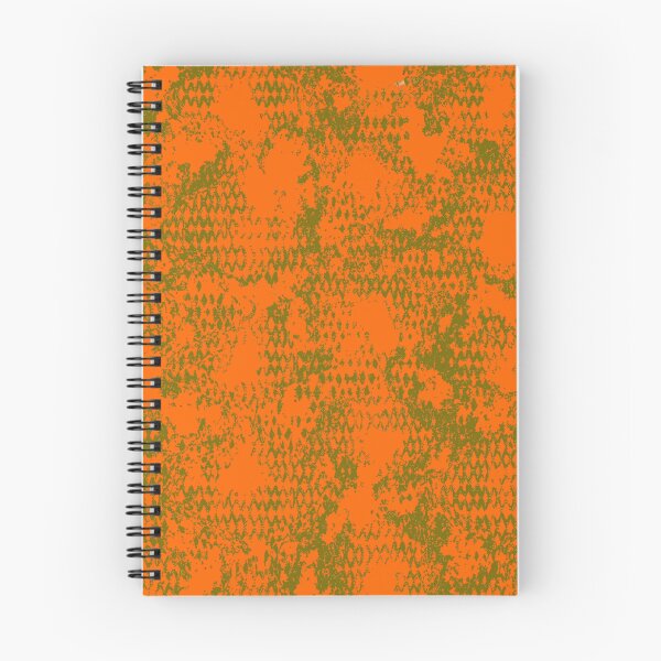 Item preview, Modern Distressed Python Print Pattern | Orange & Yellow designed and sold by Frohyou.