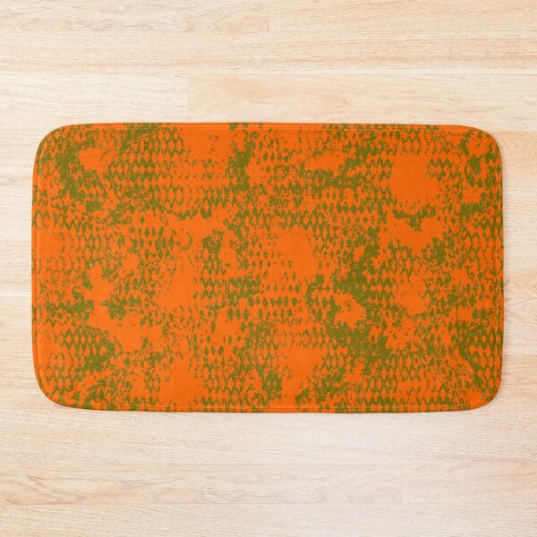 Item preview, Modern Distressed Python Print Pattern | Orange & Yellow designed and sold by Frohyou.