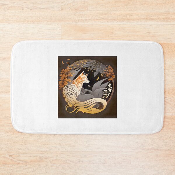 Item preview, Kitsune Japanese Art PERFECT GIFT FOR YOU AND FRIENDS designed and sold by Geraldo Gonzalez.