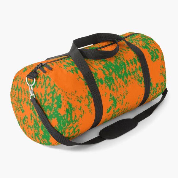 Item preview, Modern Distressed Python Print Pattern | Orange & Green designed and sold by Frohyou.