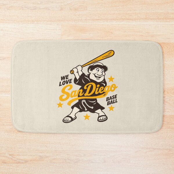Item preview,  San Diego Friar Baseball Vintage Mascot designed and sold by GhostDawgs.