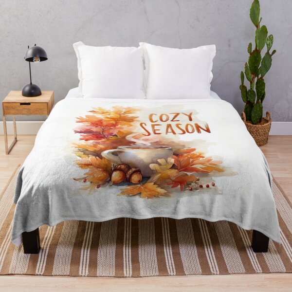 Item preview, Cozy Season – Autumn Tea Watercolor designed and sold by Helenaphotoart.