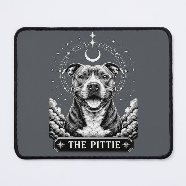 Item preview, Celestial Pittie Tarot for Pitbull Lovers designed and sold by POD DYNASTY | Original Print On Demand T-Shirt Graphics.
