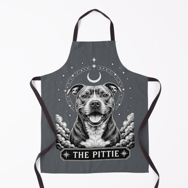 Item preview, Celestial Pittie Tarot for Pitbull Lovers designed and sold by POD DYNASTY | Original Print On Demand T-Shirt Graphics.