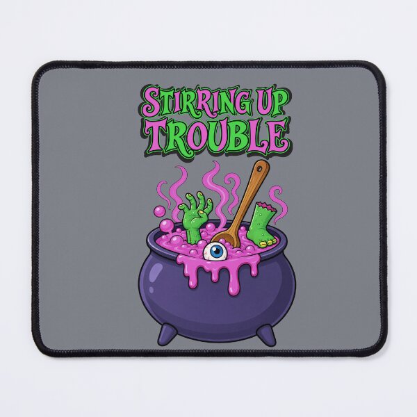 Item preview, Stirring Up Trouble – Funny Witch Cauldron designed and sold by Aimetoi.