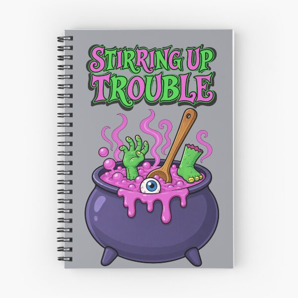 Item preview, Stirring Up Trouble – Funny Witch Cauldron designed and sold by Aimetoi.