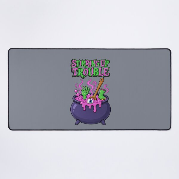 Item preview, Stirring Up Trouble – Funny Witch Cauldron designed and sold by Aimetoi.