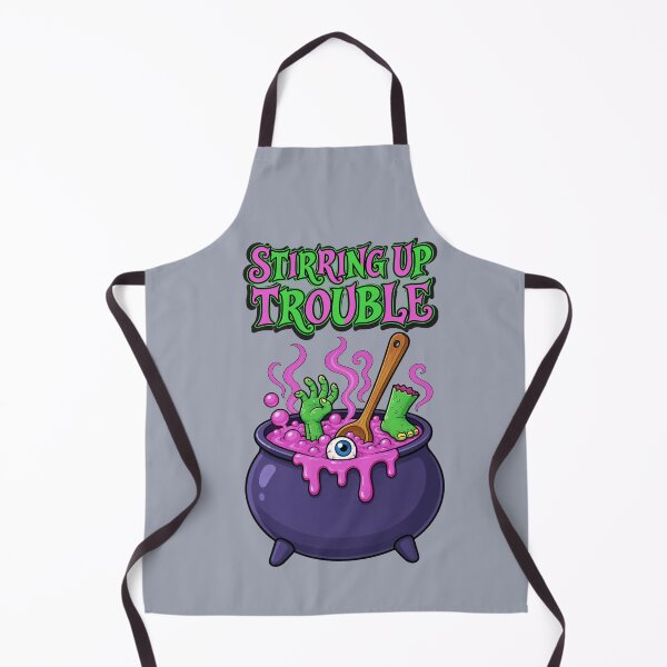 Item preview, Stirring Up Trouble – Funny Witch Cauldron designed and sold by Aimetoi.