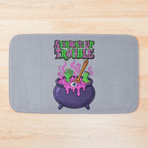 Item preview, Stirring Up Trouble – Funny Witch Cauldron designed and sold by Aimetoi.