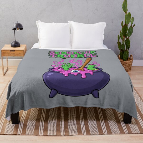 Item preview, Stirring Up Trouble – Funny Witch Cauldron designed and sold by Aimetoi.