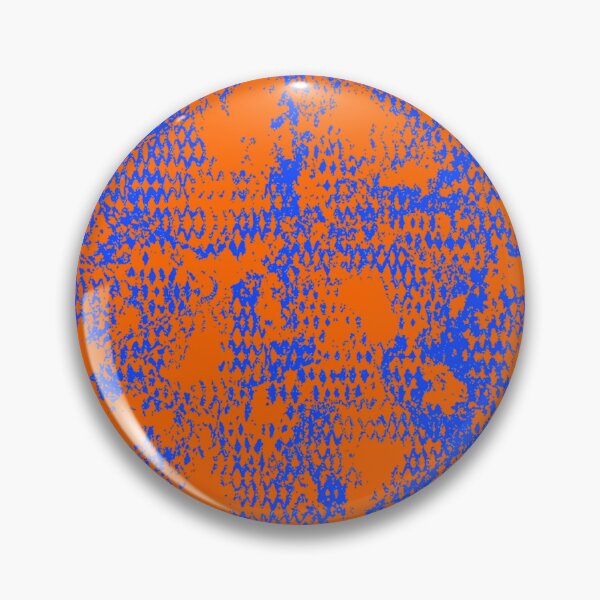 Artikelvorschau, Modernes, im Used-Look gehaltenes Python-Printmuster | Orange & Blau entworfen und verkauft von Frohyou.
