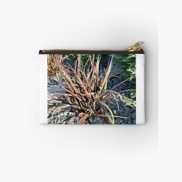 Item preview, ⁠Red Flax Ornamental Grass Garden Landscape Photography⁠ designed and sold by Julia9632.