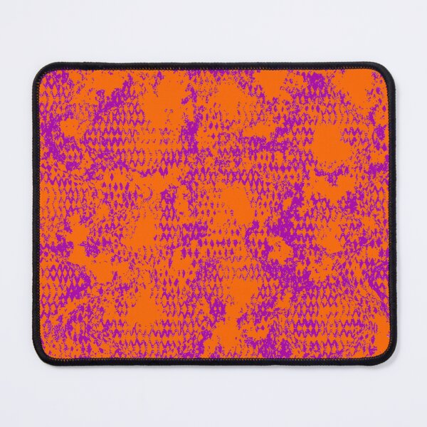 Item preview, Modern Distressed Python Print Pattern | Orange & Purple designed and sold by Frohyou.