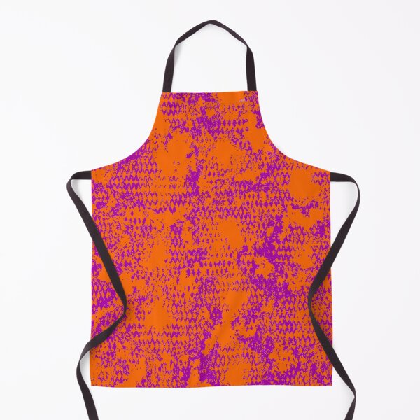 Item preview, Modern Distressed Python Print Pattern | Orange & Purple designed and sold by Frohyou.