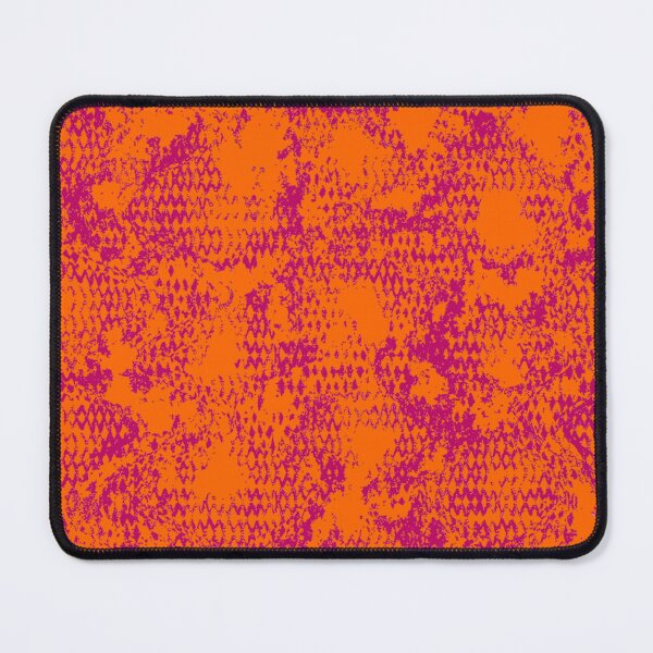 Item preview, Modern Distressed Python Print Pattern | Orange & Pink designed and sold by Frohyou.