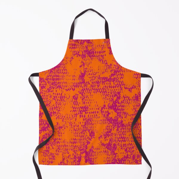 Item preview, Modern Distressed Python Print Pattern | Orange & Pink designed and sold by Frohyou.
